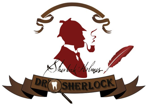 Dr. Sherlock — логотип клиники